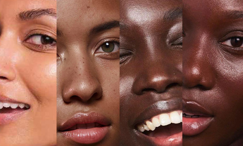 انواع رنگ پوست