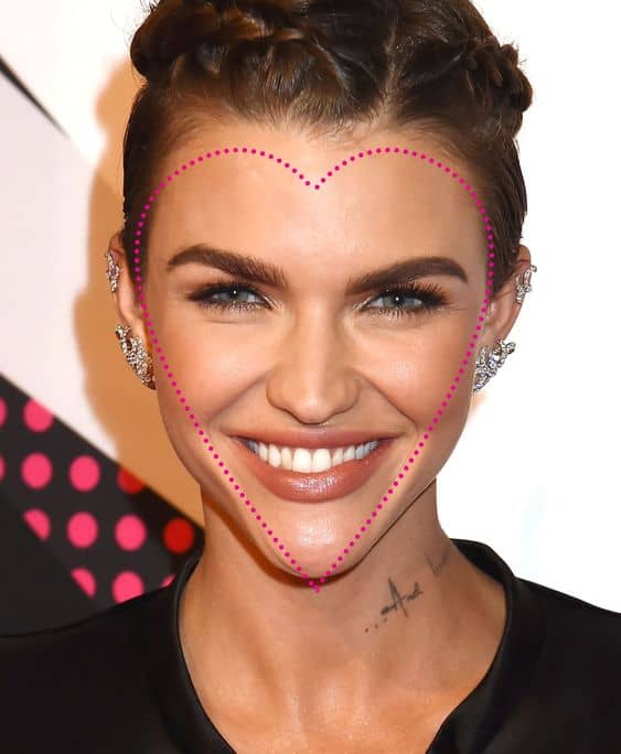 صورت قلبی-خانومی