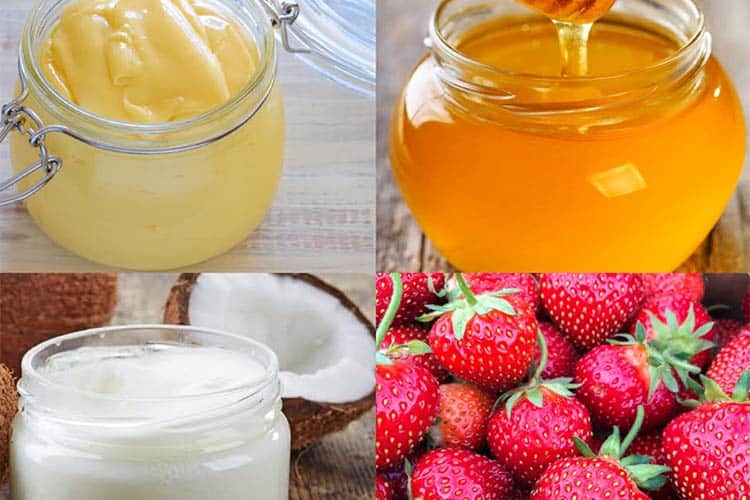 موثرترین ماسک های خانگی با توت فرنگی و روغن نارگیل