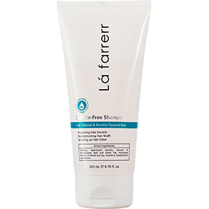 شامپو بدون سولفات موهای رنگ شده و کراتینه لافارر