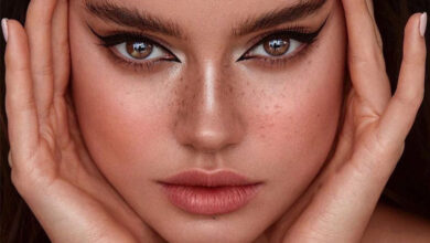 کانتور صورت گرد