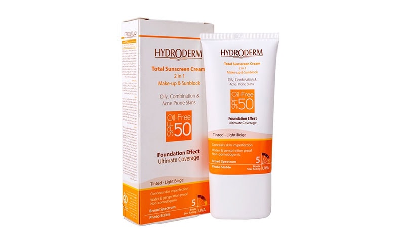 کرم ضد آفتاب کرم پودری هیدرودرم