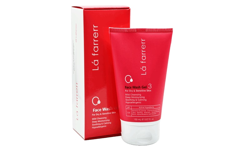  ژل شست‌وشوی لافارر ویژه پوست خشک و حساس