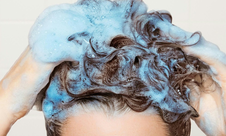 شستوشو شامپو رنگ