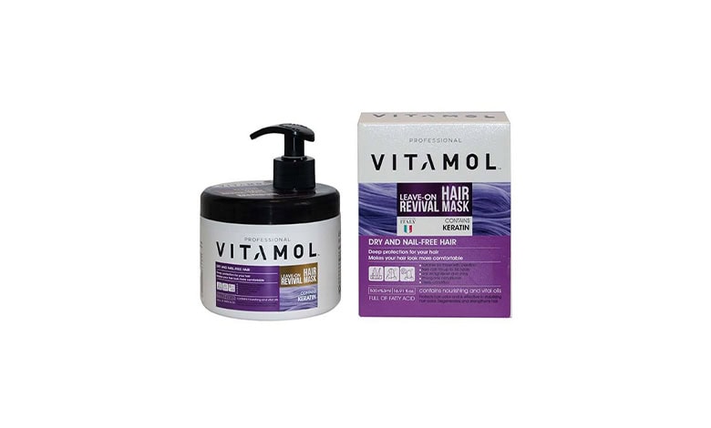 ماسک مو خارج از حمام کراتین جعبهدار ویتامول