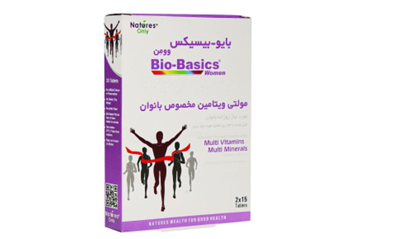 قرص مولتیویتامین بانوان مدل Bio Basics نیچرز اونلی