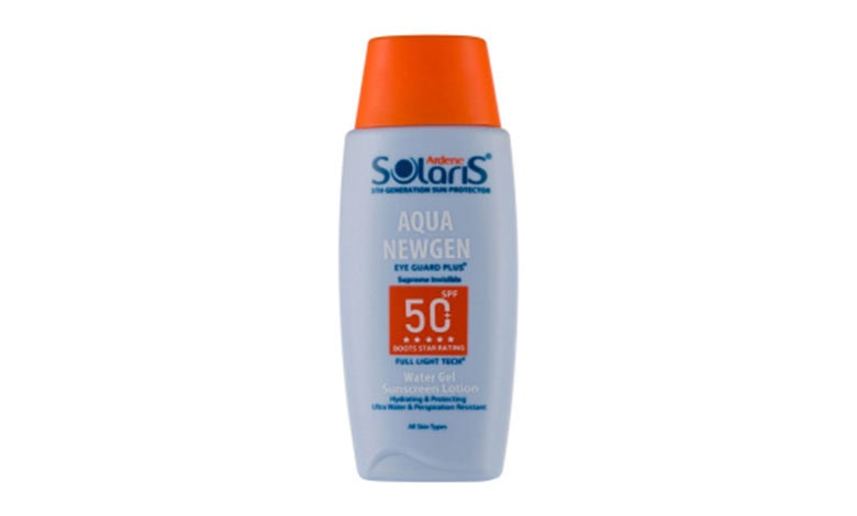 لوسیون ضدآفتاب آردن مدل آکوا نیوژن SPF50 مناسب انواع پوست