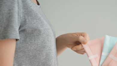 حساسیت به نوار بهداشتی
