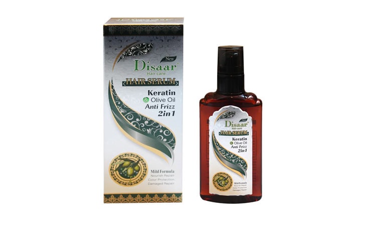 روغن کراتین و زیتون مناسب موهای آسیب‎‌دیده دیسار