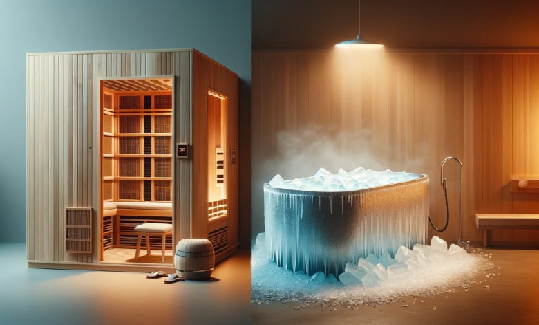 حمام یخ و سونا