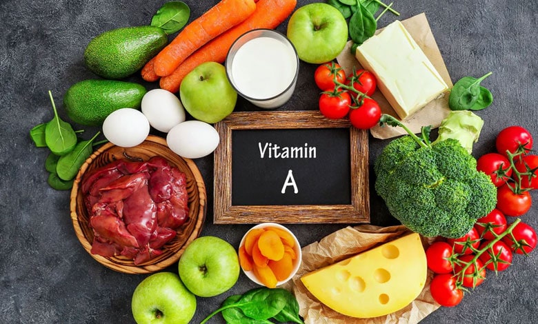ویتامین A برای پف زیر چشم
