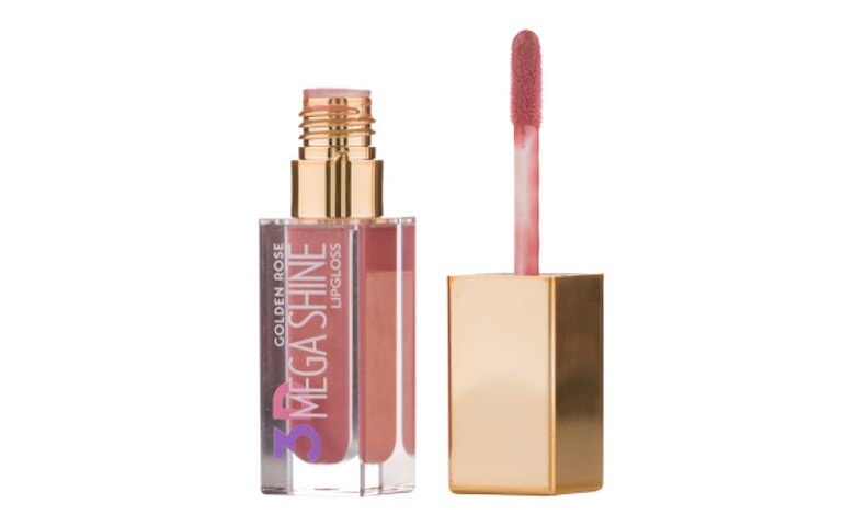 رژ لب مایع حجم دهنده مگا شاین گلدن رز