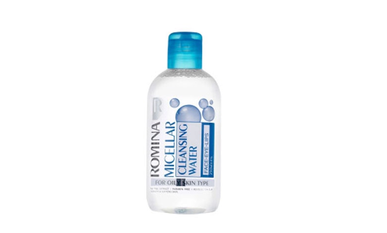 محلول پاک کننده آرایش مدل Oily Skin رومینا