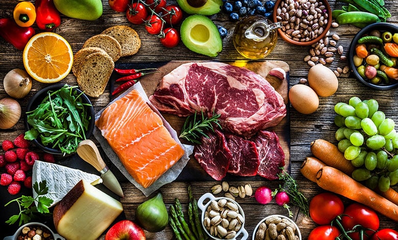 گوشت بدون چربی و پروتئین حیوانی