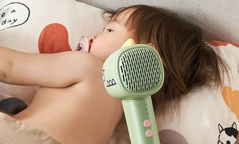 کاهش التهاب گوش با سشوار نوزاد