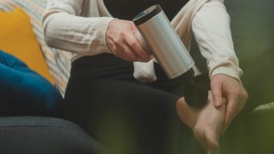 ماساژور برای رفع درد عضلانی