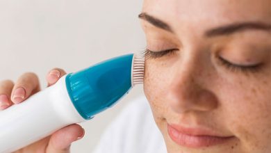فیس براش برای پوست چرب