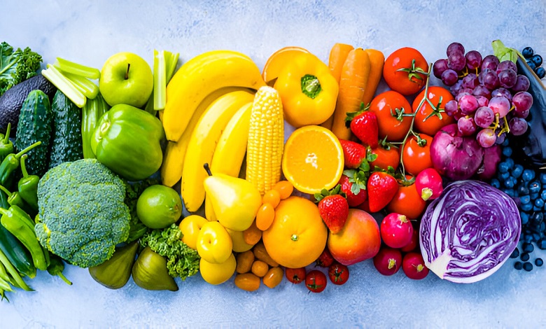 پوست صورت صاف با خوردن میوه و سبزیجات