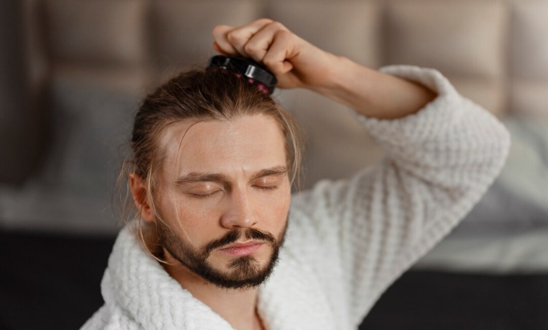استفاده از ماساژور برای رشد مو