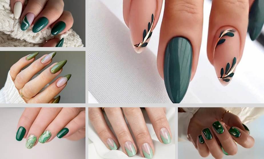 رنگ سبز برای لاک عید