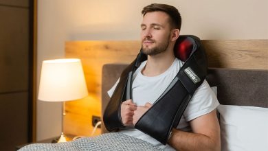 ماساژ گردن درد