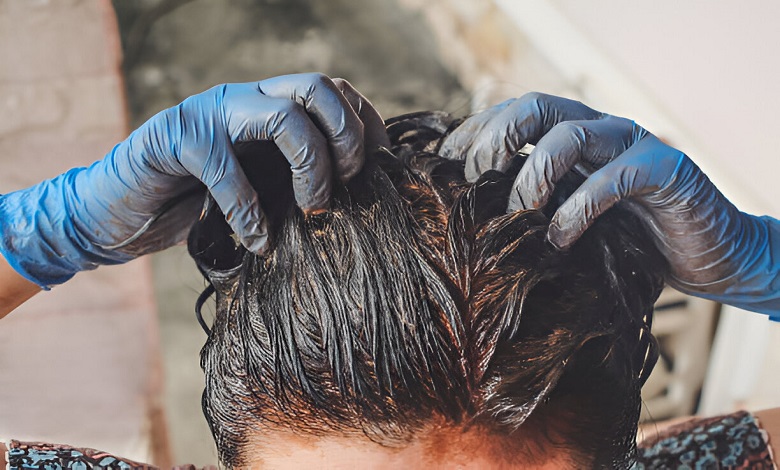 درخشندگی مو با حنا