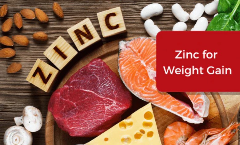 زینک برای افزایش وزن