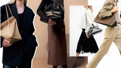 راهنمای جامع استایل با کیف بزرگ و اورسایز برای خانمهای خوش سلیقه