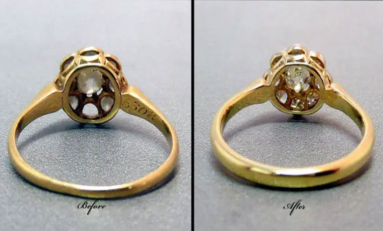 چگونه طلا را براق کنیم؟