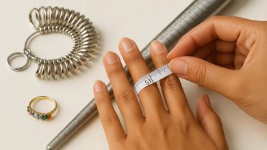 سایز انگشتر را چطور اندازهگیری کنیم؟ راهنمای کامل خرید آنلاین انگشتر