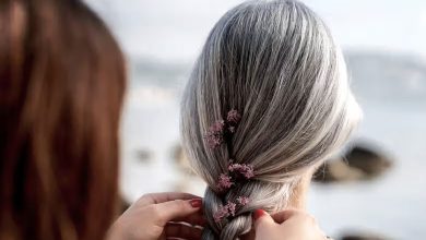 شامپو رنگ برای موهای سفید