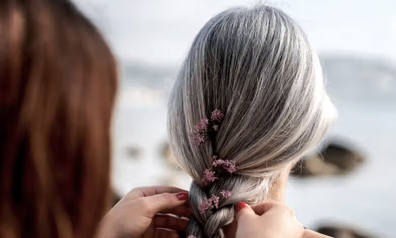 شامپو رنگ برای موهای سفید