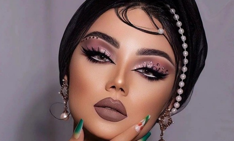 آموزش آرایش عربی؛ آرایش عربی ساده و غلیظ
