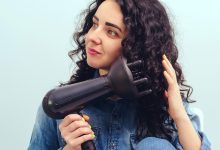 فر کردن مو با سشوار