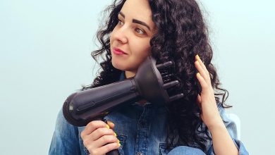 فر کردن مو با سشوار