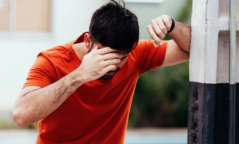 ایستادن ناگهانی و سرگیجه