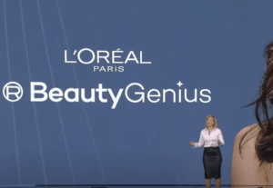 سخنرانی نیکلاس هیرونیموس مدیرعامل شرکت لورآل در نمایشگاه لوازم الکترونیک مصرفی یا به اختصار سی‌ای‌اس