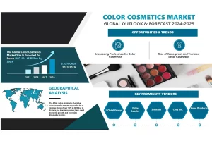 بازار لوازم آرایشی رنگی